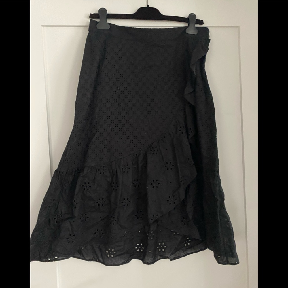 LOFT RUFFLE SKIRT SIZE 10 - Picture 2 of 6
